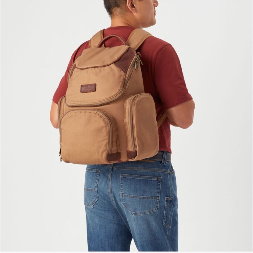 SOLD EBY:Duluth trading company firehose bulldozer backpack 2.0